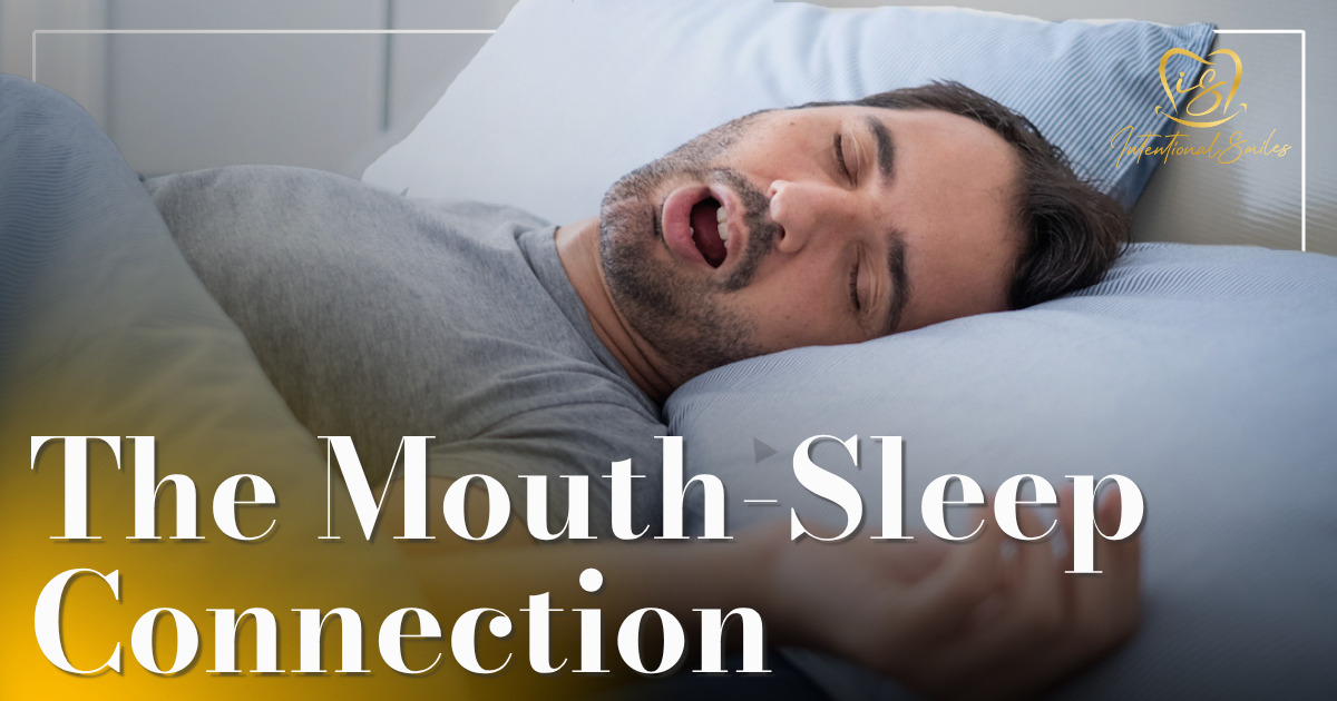 Man sleeping with mouth open